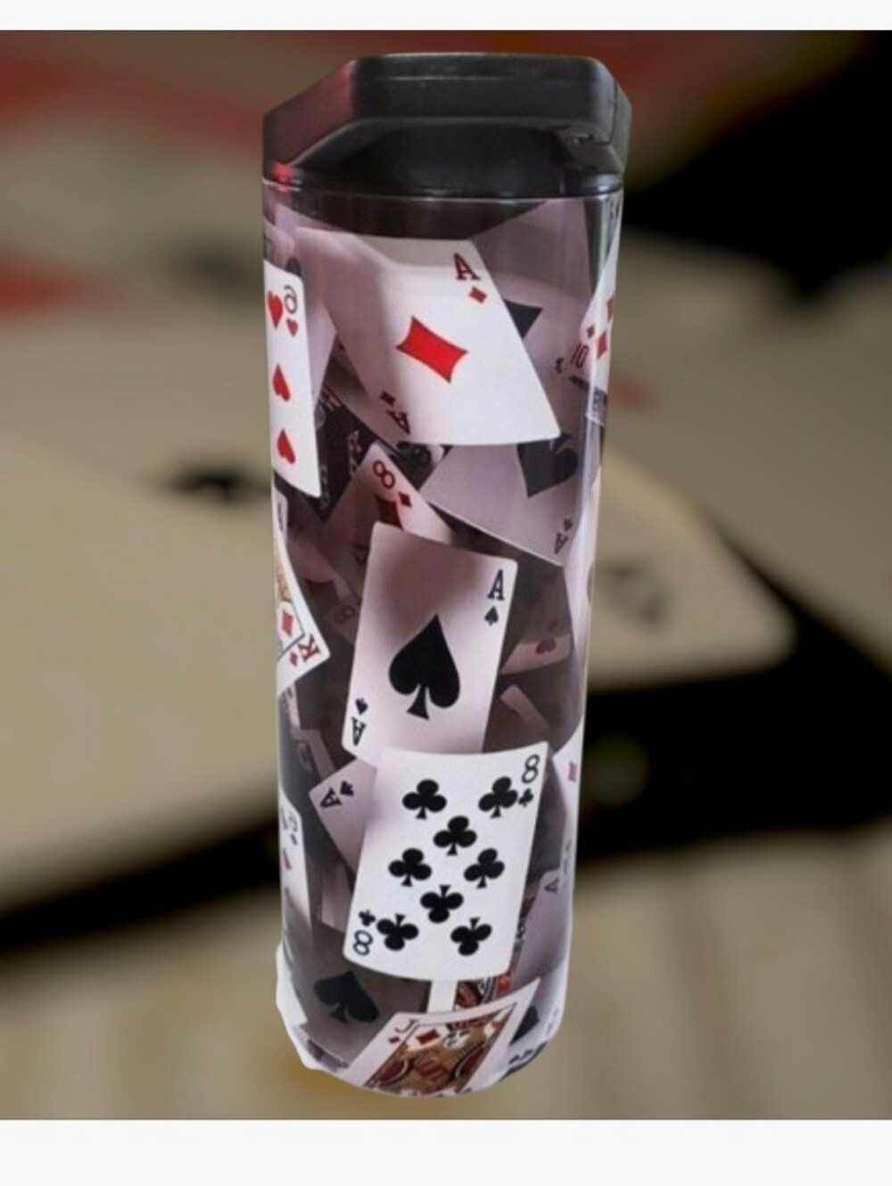 Deck of Cards 20oz Tumbler with duo lids 🎉sale